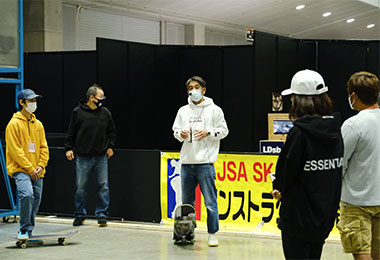 AJSAスケートボードインストラクター講習会Japan 写真（1）
