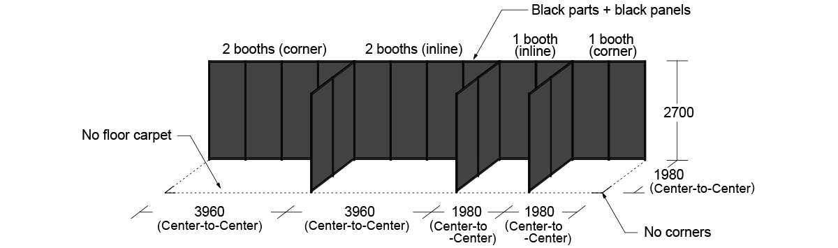 Half-Size Booth