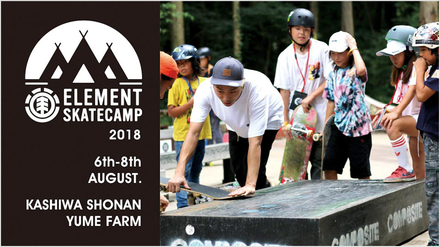 ELEMENT SKATE CAMP 2018