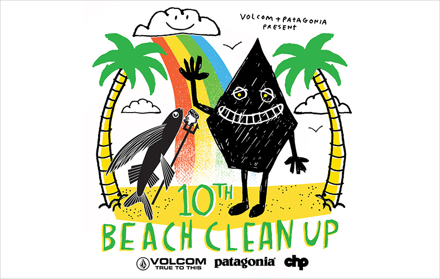 VOLCOM PATAGONIA PARTNER CHP SUNRISE BEACH CLEAN UP