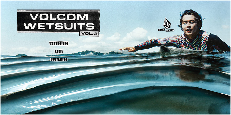 VOLCOM WETSUITS VOL.3 MENS & WOMANS & YOUTH COLLECTION