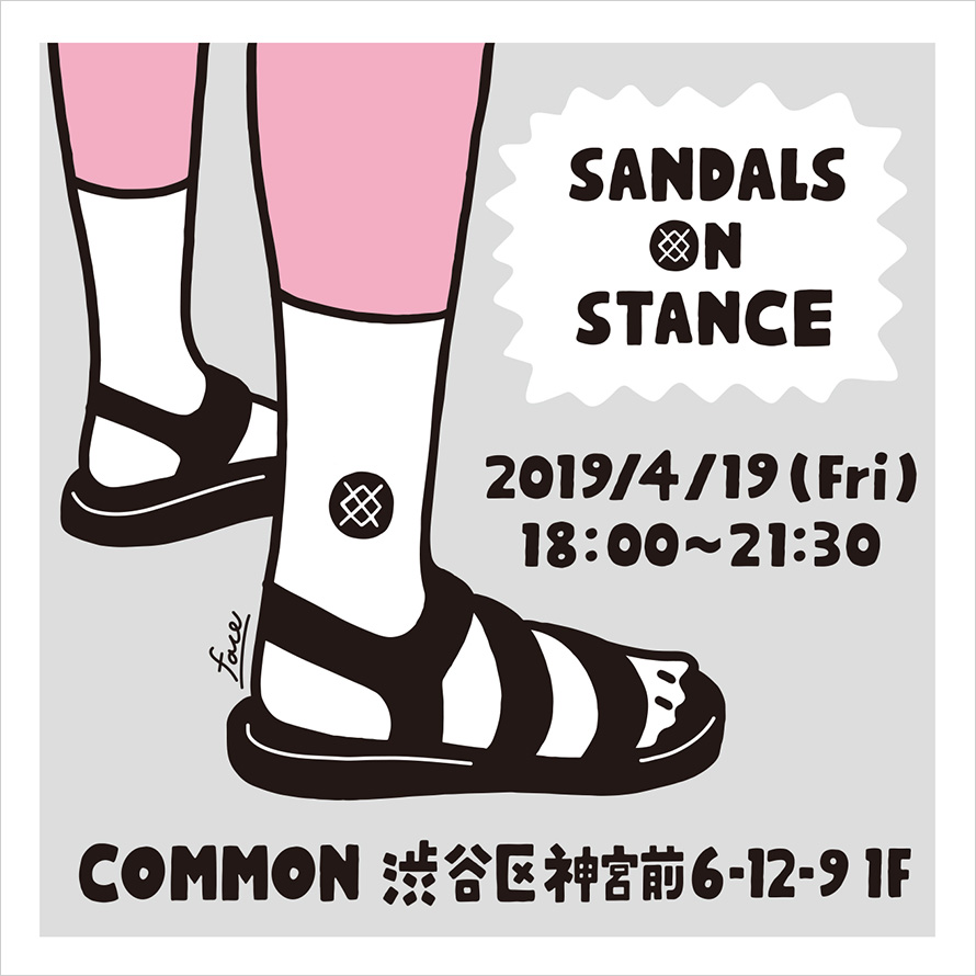 Sandals on STANCE