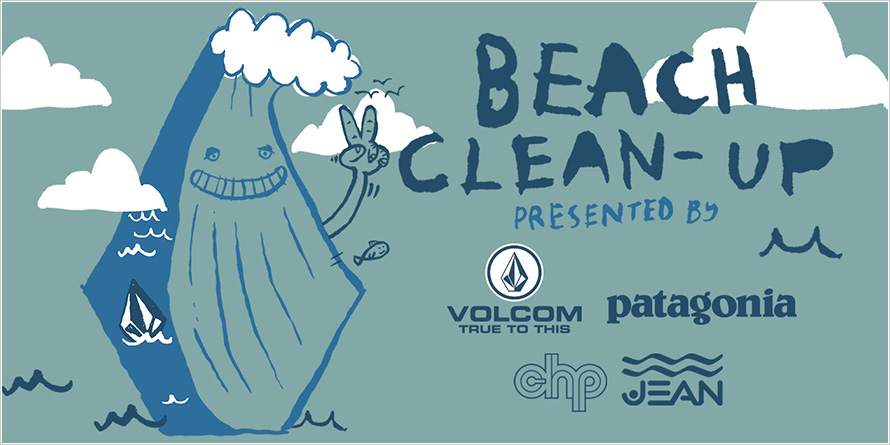 VOLCOM patagonia Partner CHP Sunrise Beach Clean Up 2019 Fall 開催