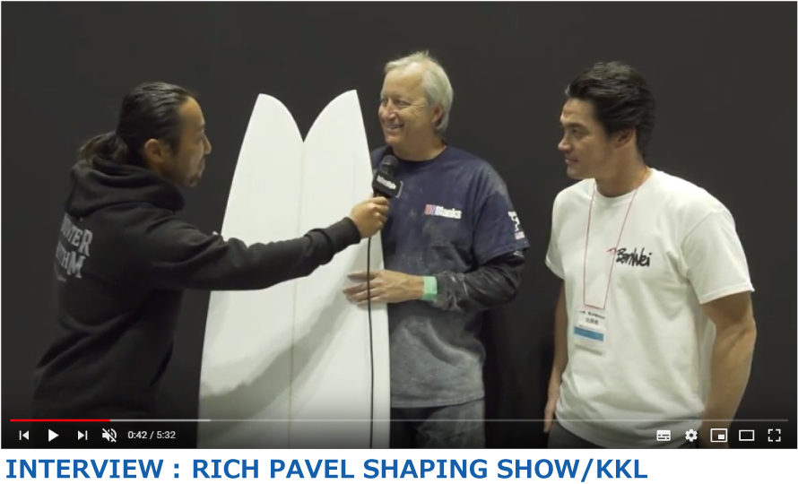 INTERVIEW： RICH PAVEL SHAPING SHOW/KKL