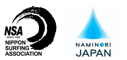 NSA×NAMINORI JAPANロゴ